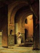 unknow artist Arab or Arabic people and life. Orientalism oil paintings 173